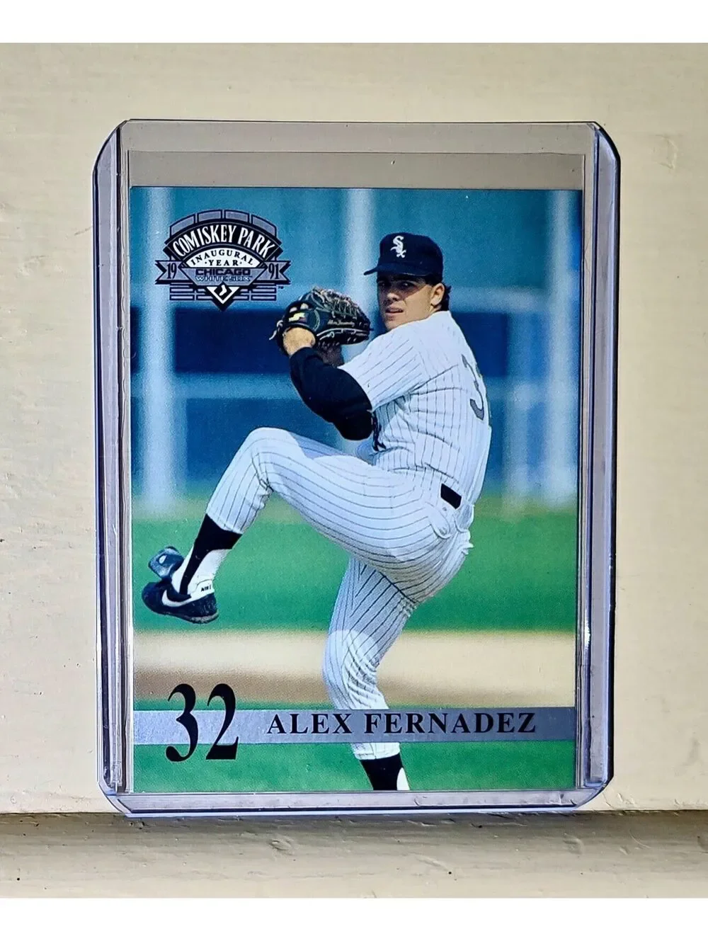 1991 Alex Fernadez Chicago White Sox Baseball Card #32